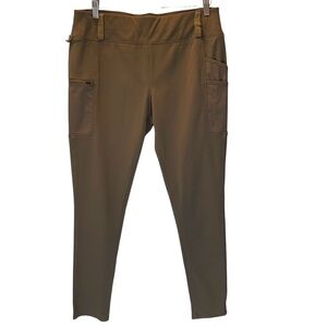 Carhartt Brown Khaki Fitted Skinny Stretch Leg Pants